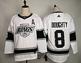 Kings 8 Drew Doughty White Adidas Jersey,baseball caps,new era cap wholesale,wholesale hats